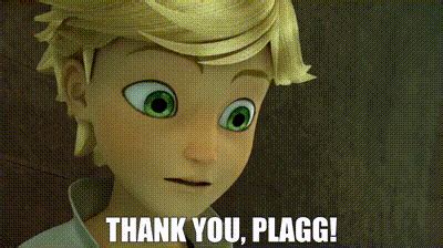 Yarn Thank You Plagg Miraculous Tales Of Ladybug Cat Noir