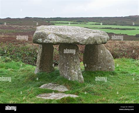 Great Britain England Cornwall Lanyon Quoit Dolmen Neolithic Tomb