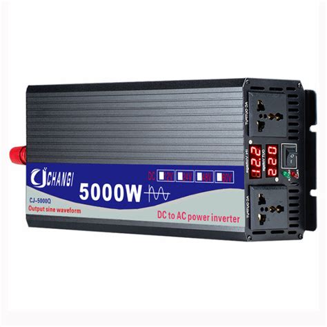 Inverter Dc 12v 24v 48v 60v To Ac 220v Voltage Transformer Pure Sine