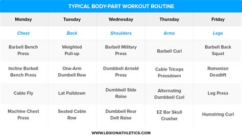 The Definitive Guide to Full-Body Workout Routines - Legion Athletics