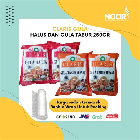 Jual Claris Gula Halus Gula Tabur Donat Gr Shopee Indonesia