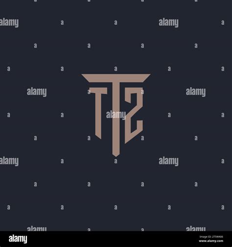 Tz Letter Logo Design Hi Res Stock Photography And Images Alamy