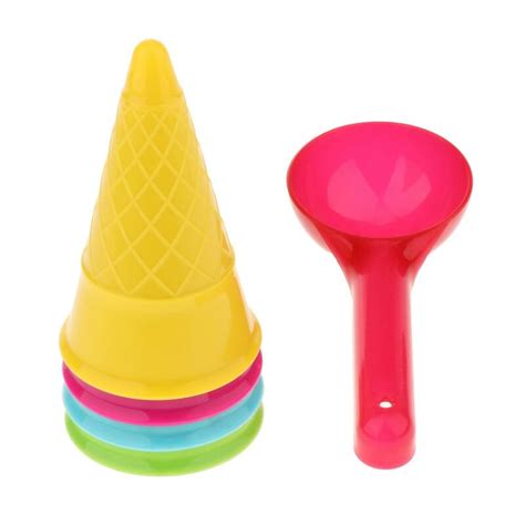 Ice Cream Cones Pack Of 5 Inflatable Ice Cream Pool Beach Sand Ice