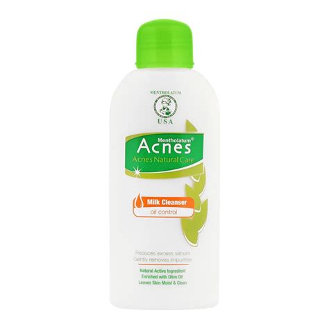 Purchase Mentholatum Acnes Natural Care Oil Control Milk Cleanser