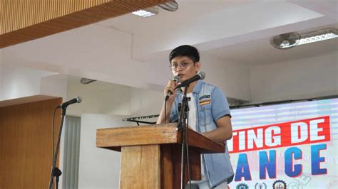 Sr Comelec Holds Miting De Avance Iloilo Science And Technology