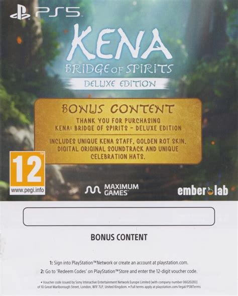 Kena Bridge Of Spirits Digital Deluxe Box Cover Art Mobygames