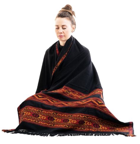 Meditation Cashmere Shawl Best Yoga Blankets And Meditation Shawls