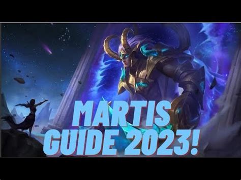 Analyze Martis The Ashura King Of Mobile Legends Bang Bang Youtube