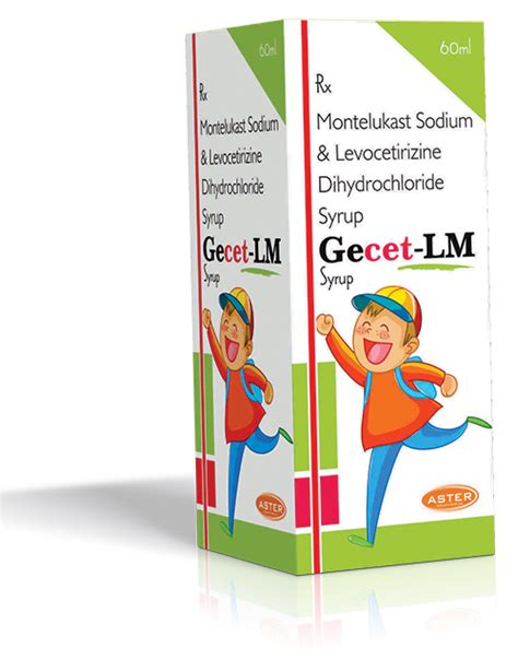 Gecet Lm Syp Aster Medipharm Pvt Ltd