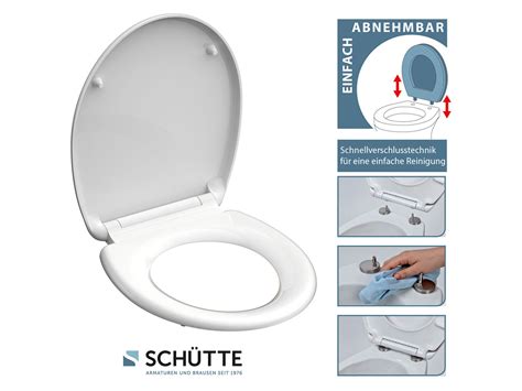 Sch Tte Wc Sitz Duroplast Mit Absenkautomatik Und Sch