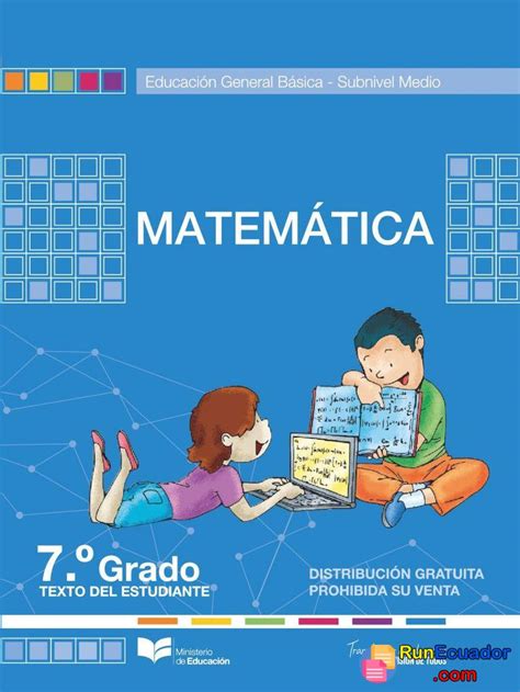 Libro de matemáticas de séptimo grado de EGB resuelto