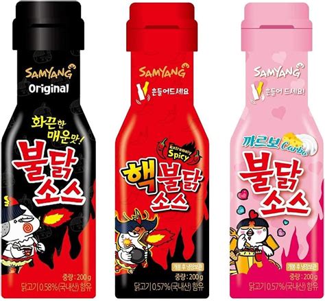 Amazon Samyang Buldak Korean Spicy Hot Chicken Flavor Sauce Oz