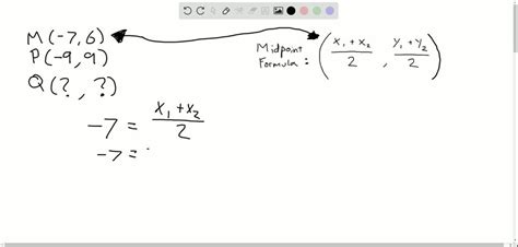 Find The Coordinates Of The Other Endpoint Of Each Segment Given Its