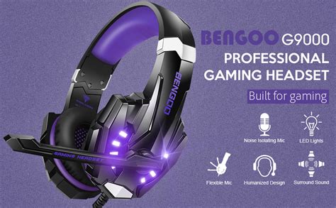 Amazon Bengoo G Stereo Gaming Headset For Ps Pc Xbox One