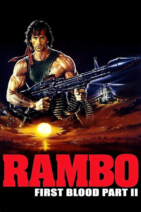 Rambo: First Blood Part II (1985) - Posters — The Movie Database (TMDB)