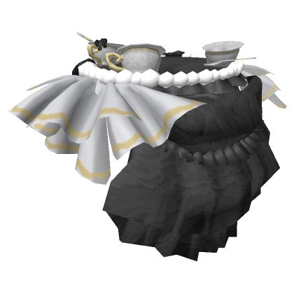 Rococo Glamorous Tea Party Bustle In Black Roblox Item Rolimon S