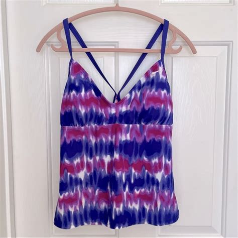 Nike Swim Nike Tie Dye Swim Tankini Top 2 Poshmark