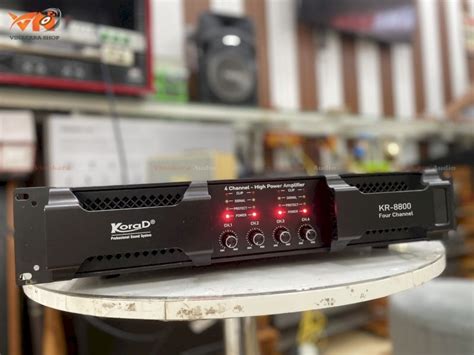 Cục đẩy KoraD KR-8800 (4 kênh, 48 sò, 650w/1 kênh) | Vinakara.com