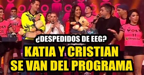 Katia Y Cristian Rivero Se Despiden De Eeg Mitvper