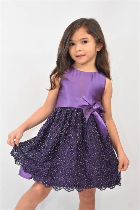 Baby Girl Purple Dress Baby Girl Event Dress Special Occasion Dress