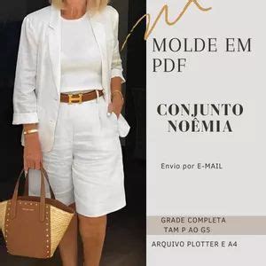 Molde Em Pdf Conjunto No Mia Universo Dos Moldes Hotmart Molde