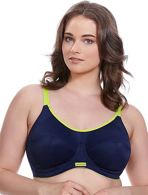 Elomi Energise Full Figure Underwire Sport Bra Wacoal Underwire