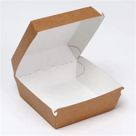 Customised Disposable Food Hamburger Custom Hamburger Packaging Boxes G