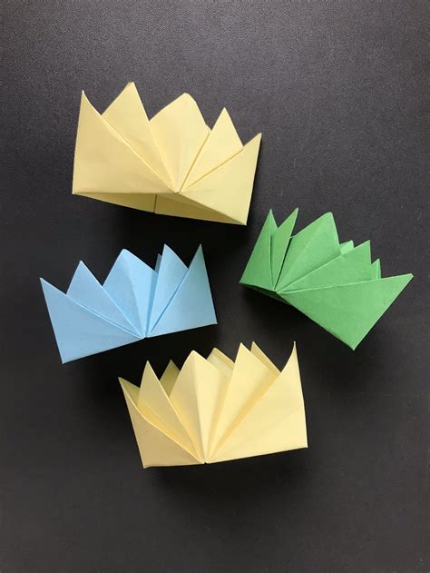 How To Make Paper Crown Easy Origami Crown Artofit