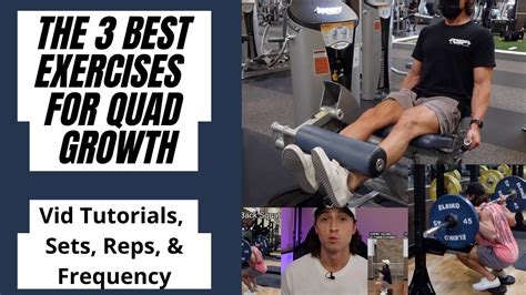 What Are The Best Exercises For Your Quads Top 3 Quad Growing