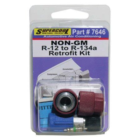 GM R12 to R134a Retrofit Kit - TSI Supercool