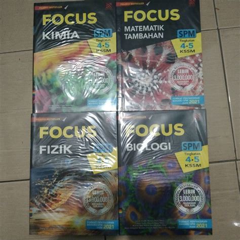 WTS FOCUS SPM KSSM KIMIA ADDMATHS FIZIK BIO BAHASA MELAYU