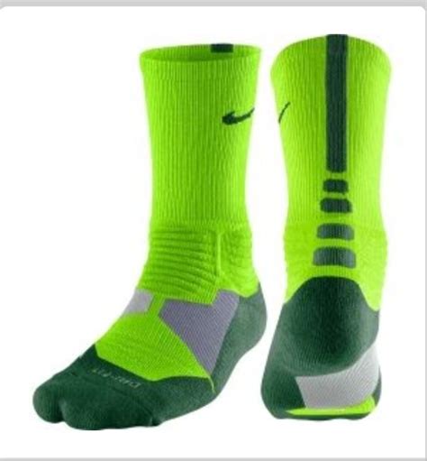 Green Nike Hyper Elite Crew Socks Nike Basketball Socks Nike Socks