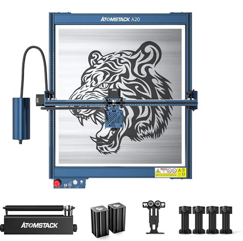 Atomstack A Laser Graviermaschine Mit R Pro Laser Rotationswalze