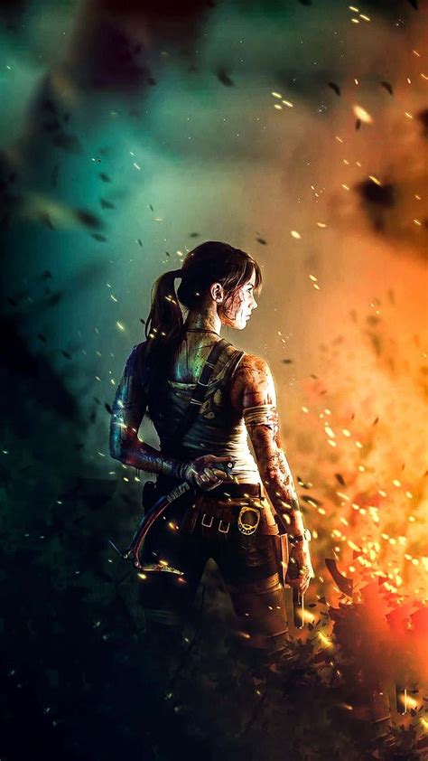 Download Image Embark On An Epic Adventure With The Tomb Raider Phone