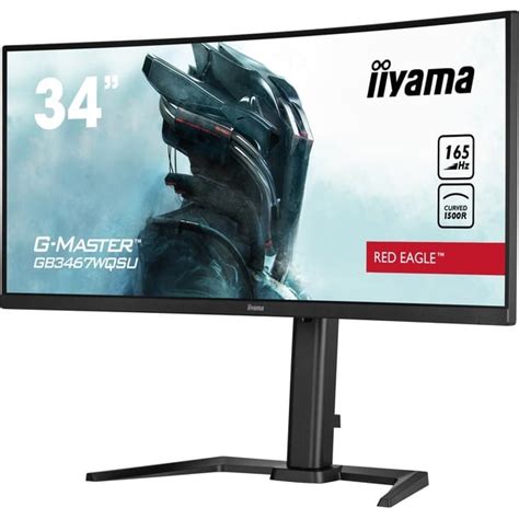 Iiyama G Master Red Eagle Gb Wqsu B Curved Ultrawide Gaming