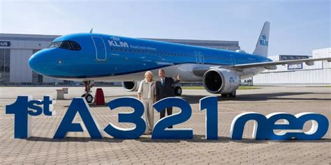 Klm Takes Delivery Of Its First Airbus A321neo Aircraft