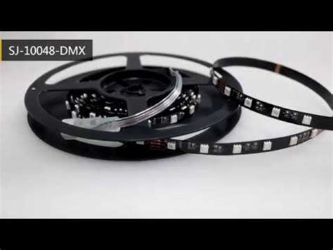 10mm Width 48LEDs M Dmx Madrix Led Strip 24v YouTube