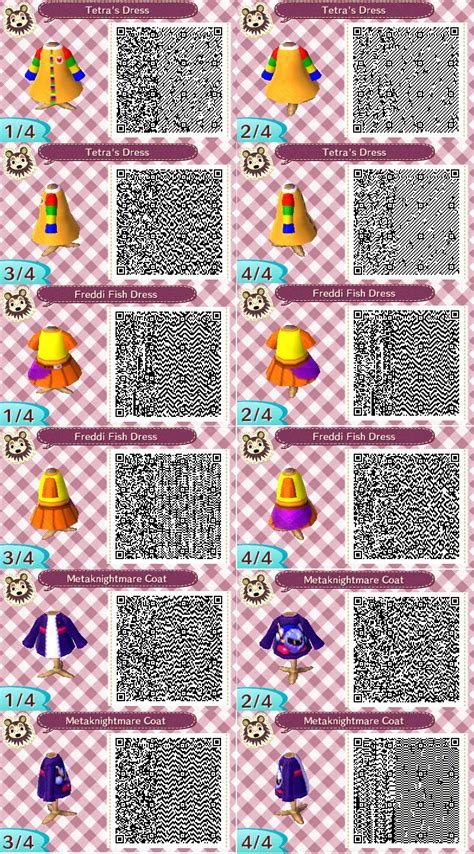 Acnl Patterns Set 2 By Piranhartist On Deviantart