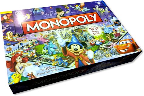 Disney Theme Park Edition Iii Monopoly Game By Hasbro Amazon Fr Jeux Et Jouets