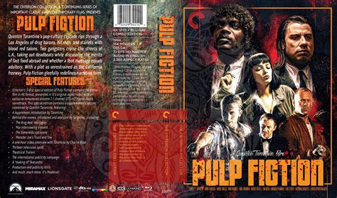 Pulp Fiction Fake Criterion Cover For The Cc Laserdisc Collection Etsy