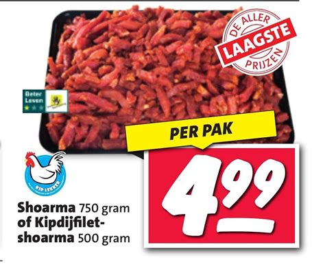 Shoarma Of Kipdijfilet Shoarma Aanbieding Bij Nettorama