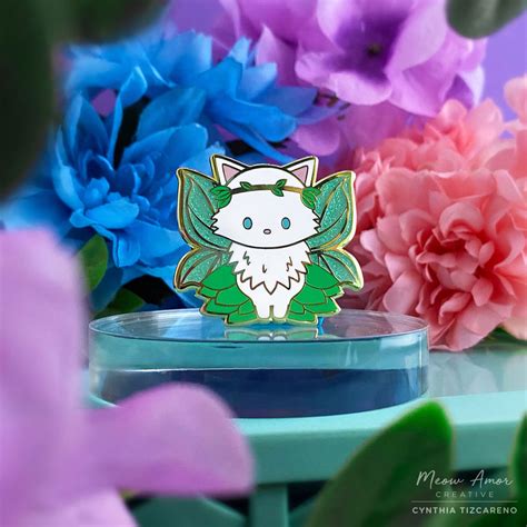 Enamel Pins Meow Amor Creative