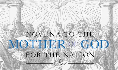 Novena To The Mother Of God For The Nation Ewtn