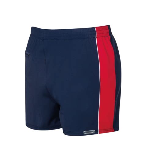 Short De Bain Avec Poche Bleu Et Rouge Wavebreaker Lingerie Sipp