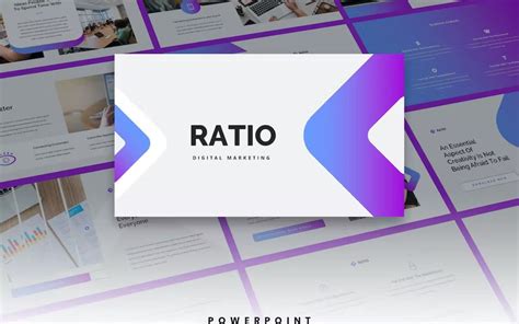 Ratio Digital Agency Powerpoint Template Templatemonster