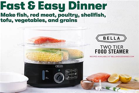 Amazon Bella Two Tier Food Steamer