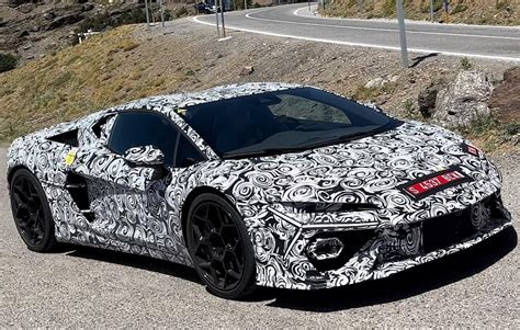 Lamborghini Huracan Successor Spied With Production Spec Bodywork The