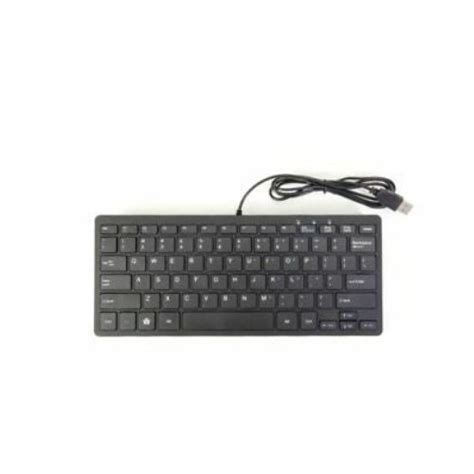 Ultra Thin Wired Usb Mini Pc Keyboard For Pc Apple Mac Laptop Notebooks