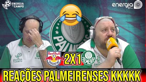 VAMOS RIR REAÇÕES PALMEIRENSES KKKKKK RB BRAGANTINO 2X1 PALMEIRAS DE