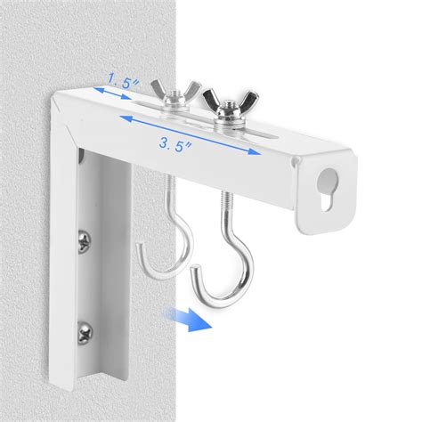 Suptek Universal Projector Screen Wall Mount L Brackets Wall Hanging